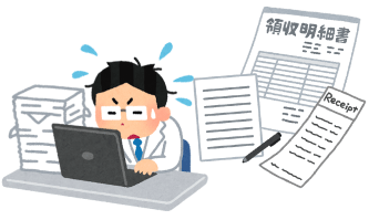 調剤薬局 手入力に追われるスタッフ